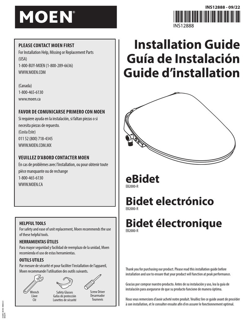 Moen EB2000-R installation guide