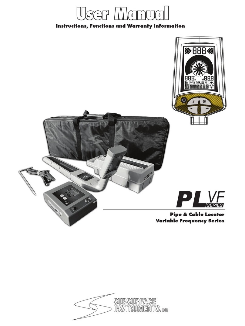 SubSurface Instruments PL-VF10 User manual
