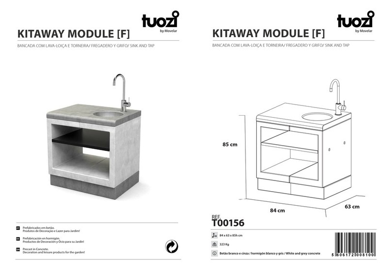 Movelar tuozi KITAWAY MODULE F manual