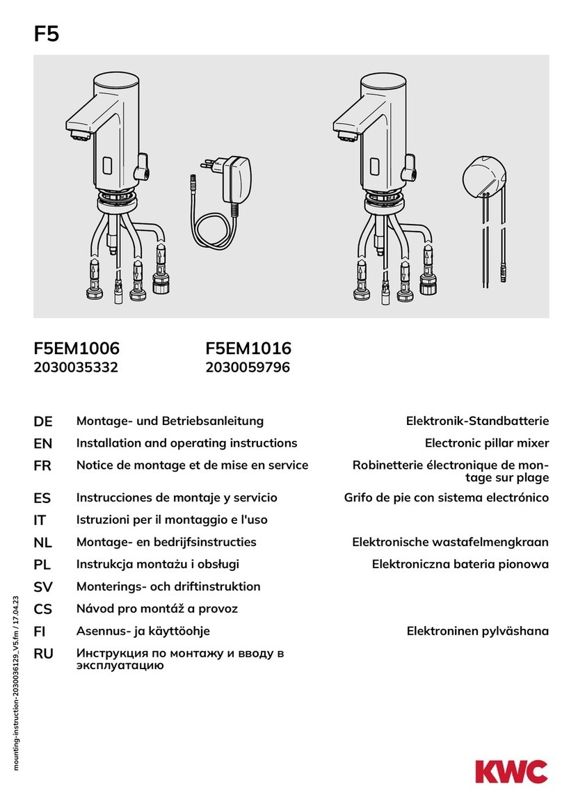 Franke F5EM1006 User manual