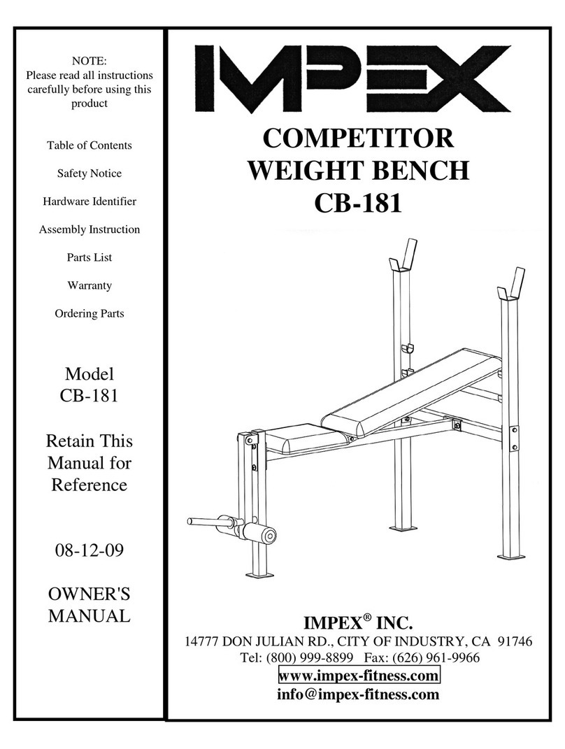 Impex CB-181 owner's manual