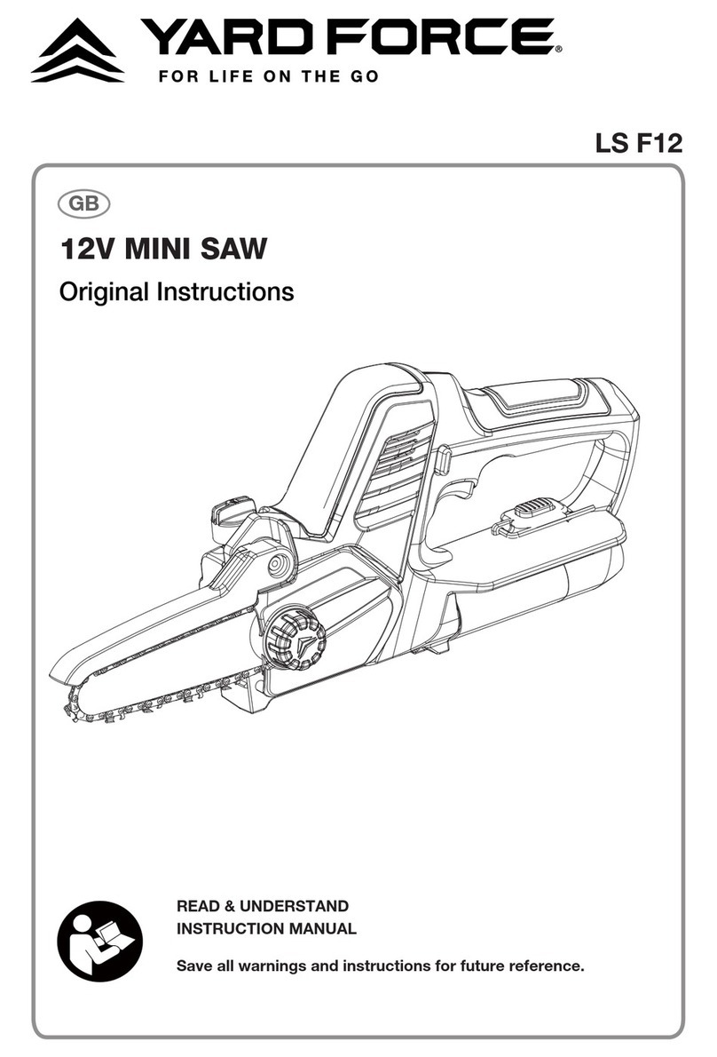 Yard force LS F12 Original instructions