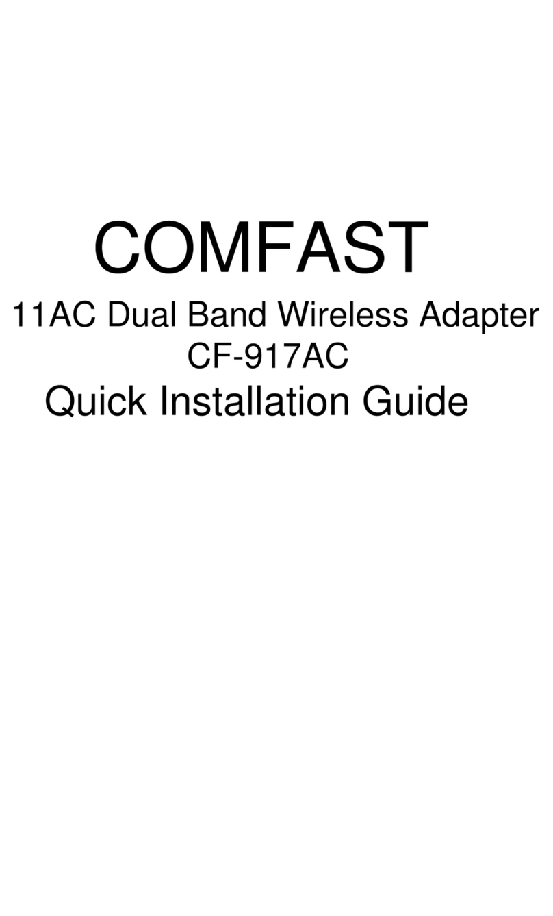 Comfast CF-917AC Quick installation guide