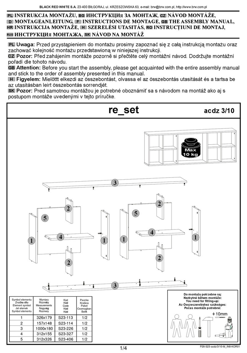 BLACK RED WHITE re set acdz 3/10 User manual BLACK RED WHITE re set acdz 3/10 User manual