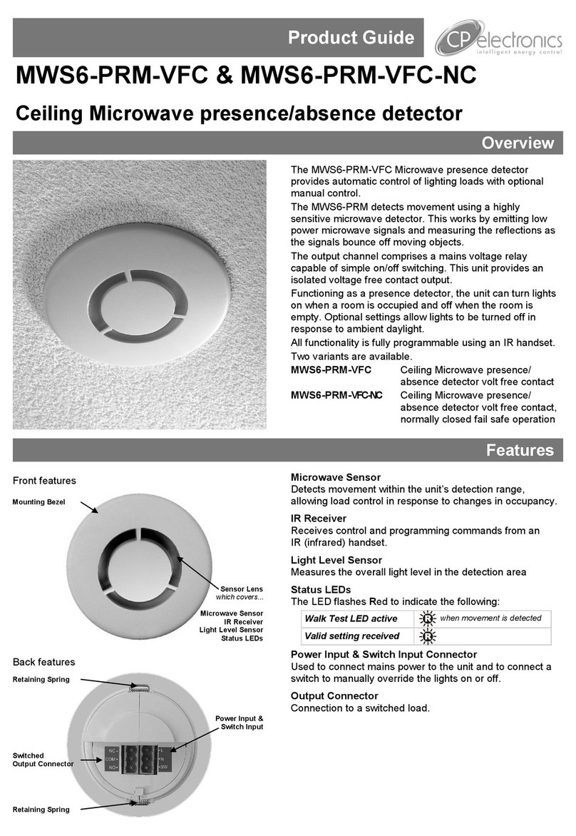 C.P. Electronics MWS6-PRM-VFC Product guide