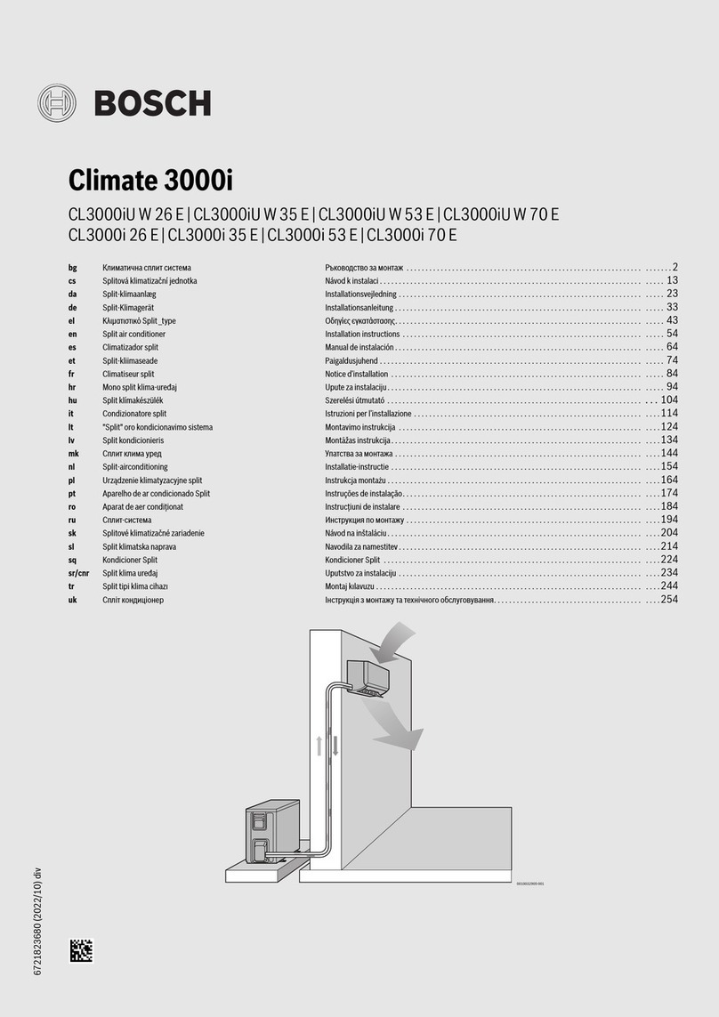 Bosch CL3000iU W 35 E User manual