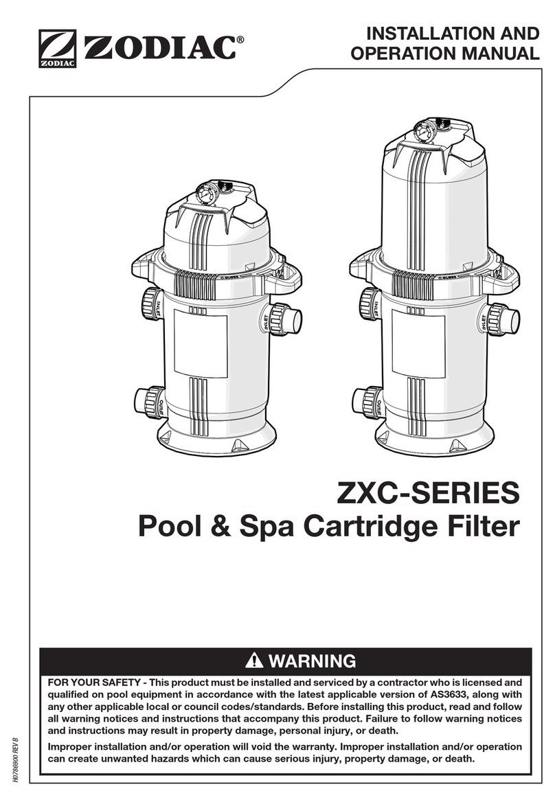 Zodiac ZXC Series User manual