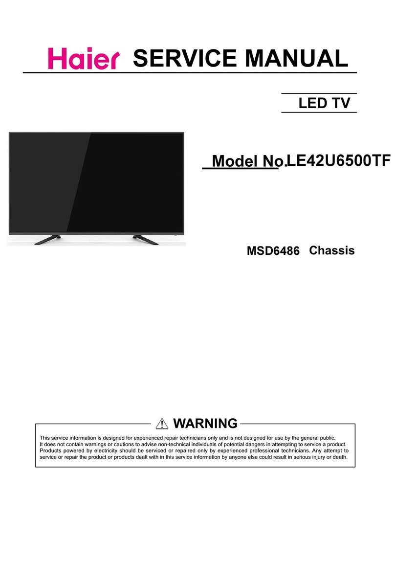 Haier LE42U6500TF User manual Haier LE42U6500TF User manual