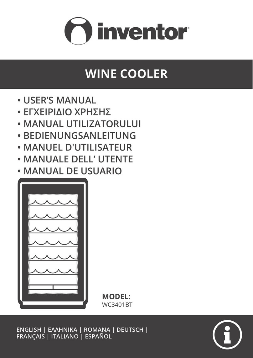 INVENTOR WC3401BT user manual