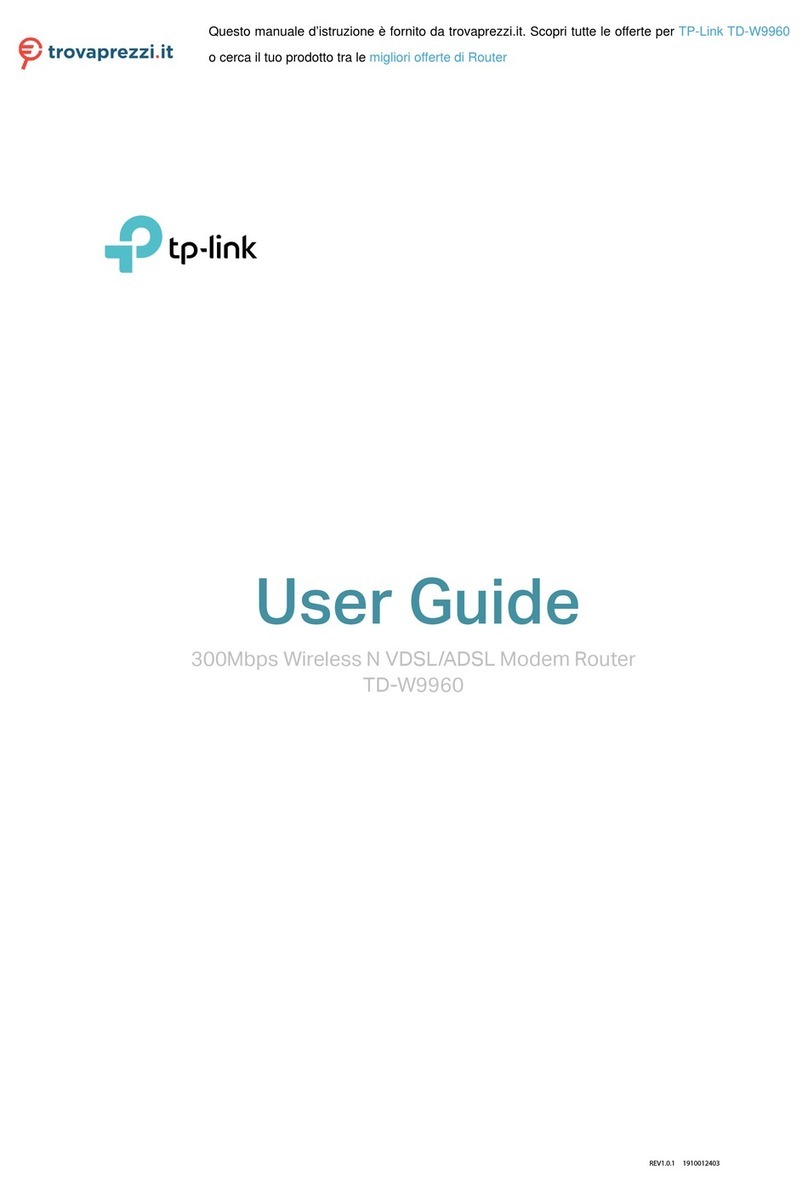 TP-Link TD-W9960 user guide