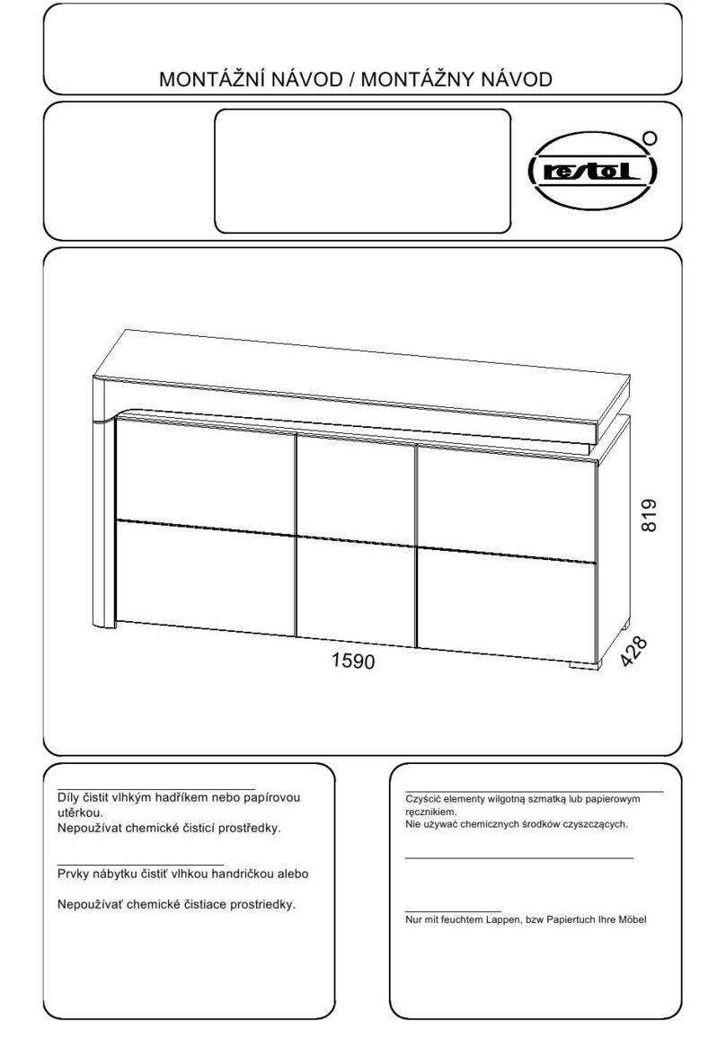 Restol Theo THK-1 Fitting-Up Instruction Restol Theo THK-1 Fitting-Up Instruction