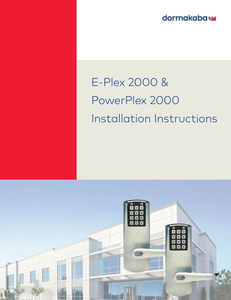 Dormakaba PowerPlex 2000 Series installation instructions