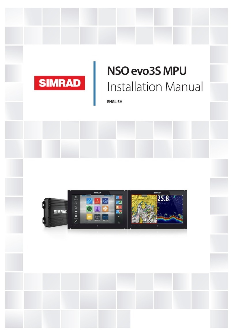 Simrad NSO evo3S MPU installation manual