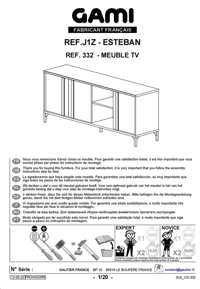 Gami ESTEBAN J1Z User manual