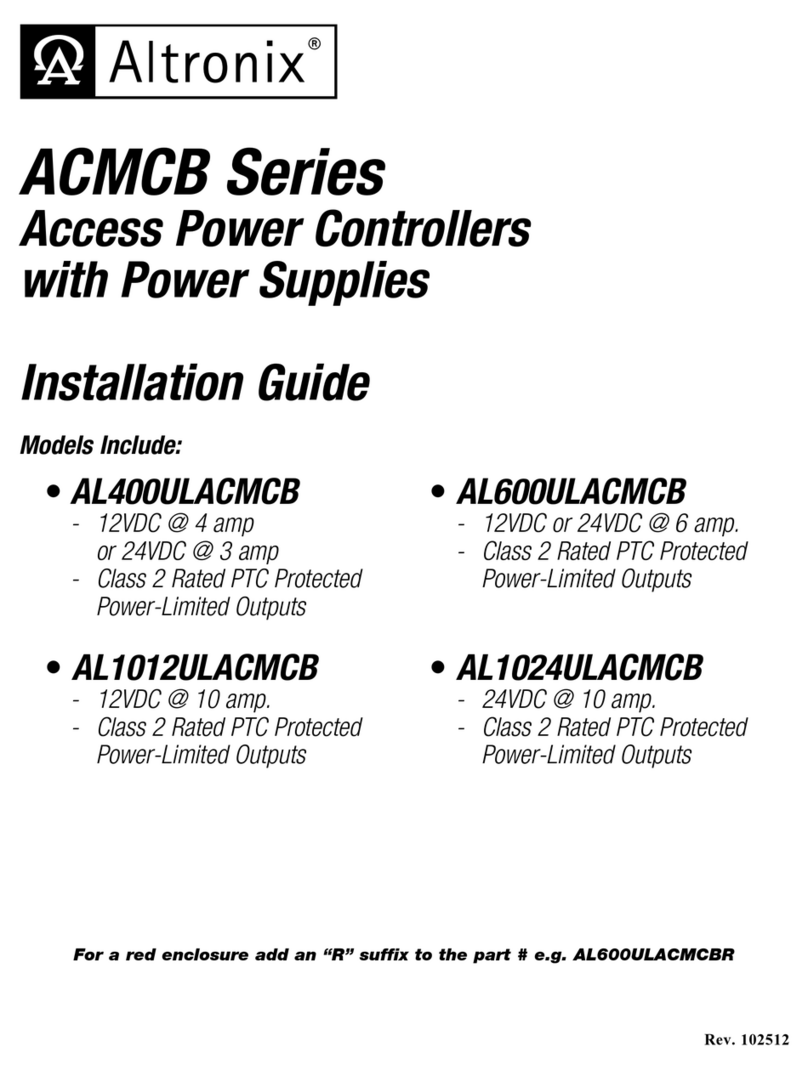 Altronix ACMCB Series installation guide