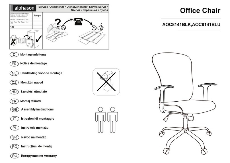 Alphason Tampa AOC8141BLK User manual Alphason Tampa AOC8141BLK User manual