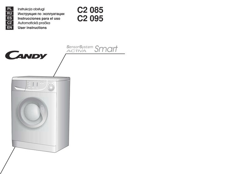 Candy C2 085 User manual