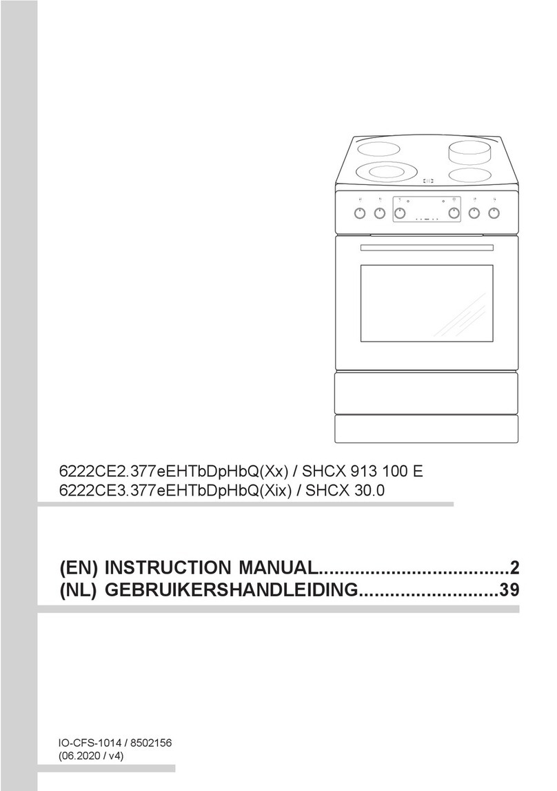 Amica SHCX 913 100 E User manual