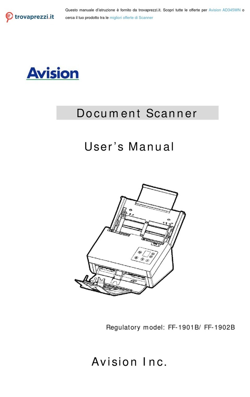 Avision AD345WN user manual