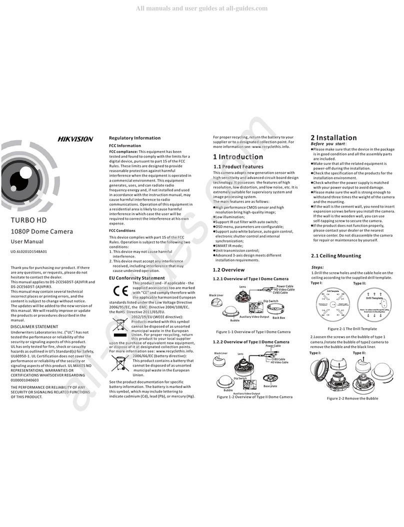HIK VISION TURBO HD DS-2CE56D5T User manual