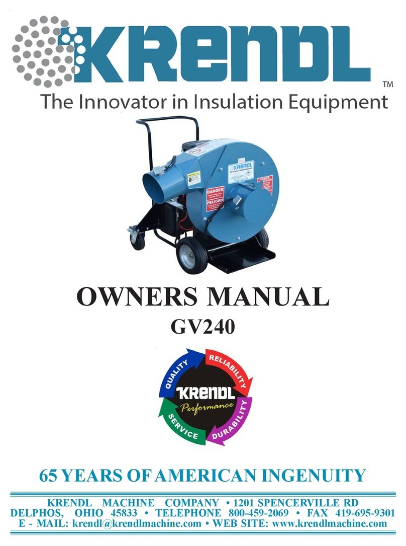 Krendl GV240 User manual