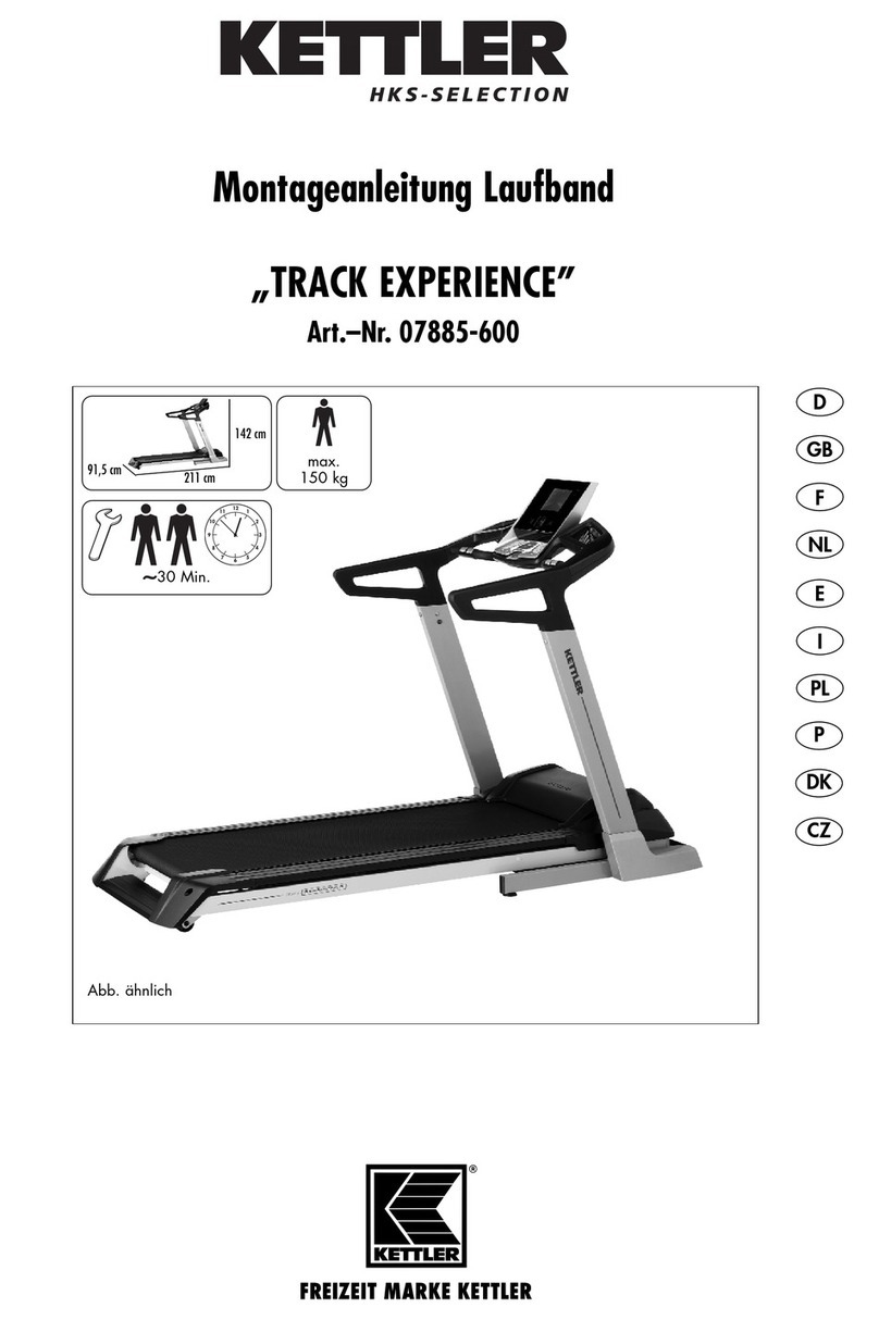 Kettler TRACK EXPERIENCE User manual