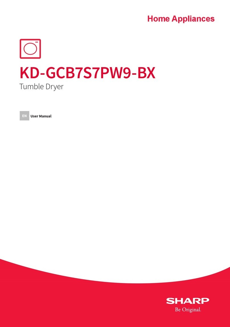 Sharp KD-GCB7S7PW9-BX User manual