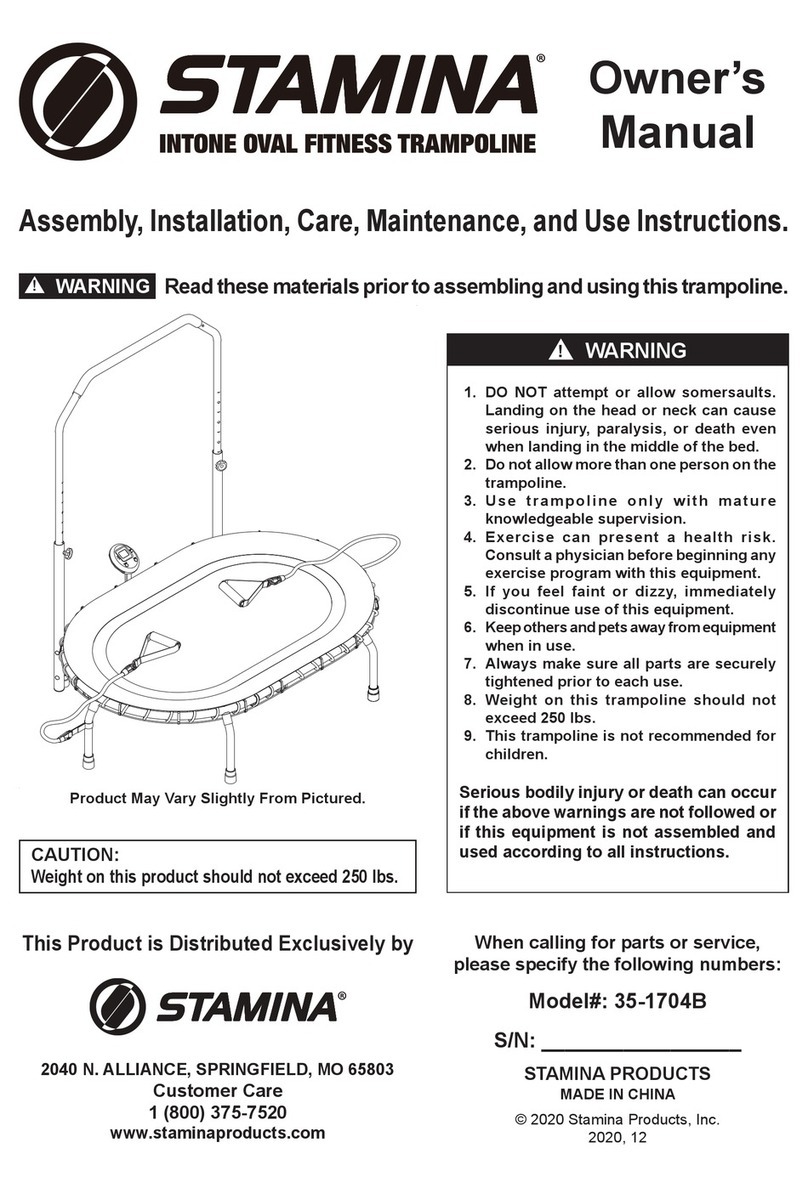 Stamina 35-1704B owner's manual