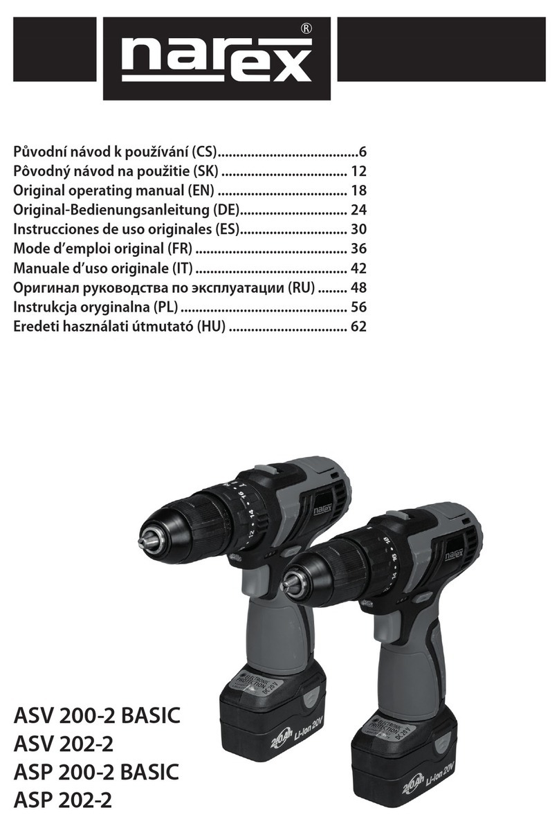 Narex ASV 200-2 BASIC User manual