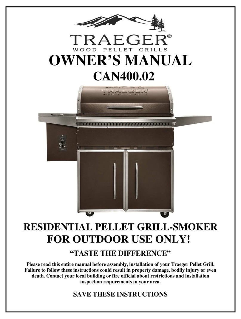 Traeger CAN400.02 User manual