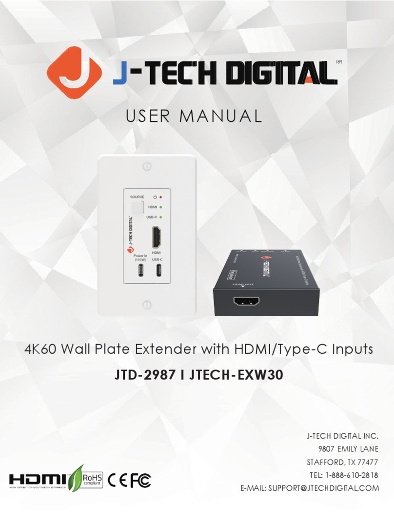 J-Tech Digital JTD-2987 User manual J-Tech Digital JTD-2987 User manual