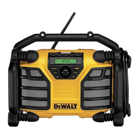 DeWalt XR DCR016 Original instructions