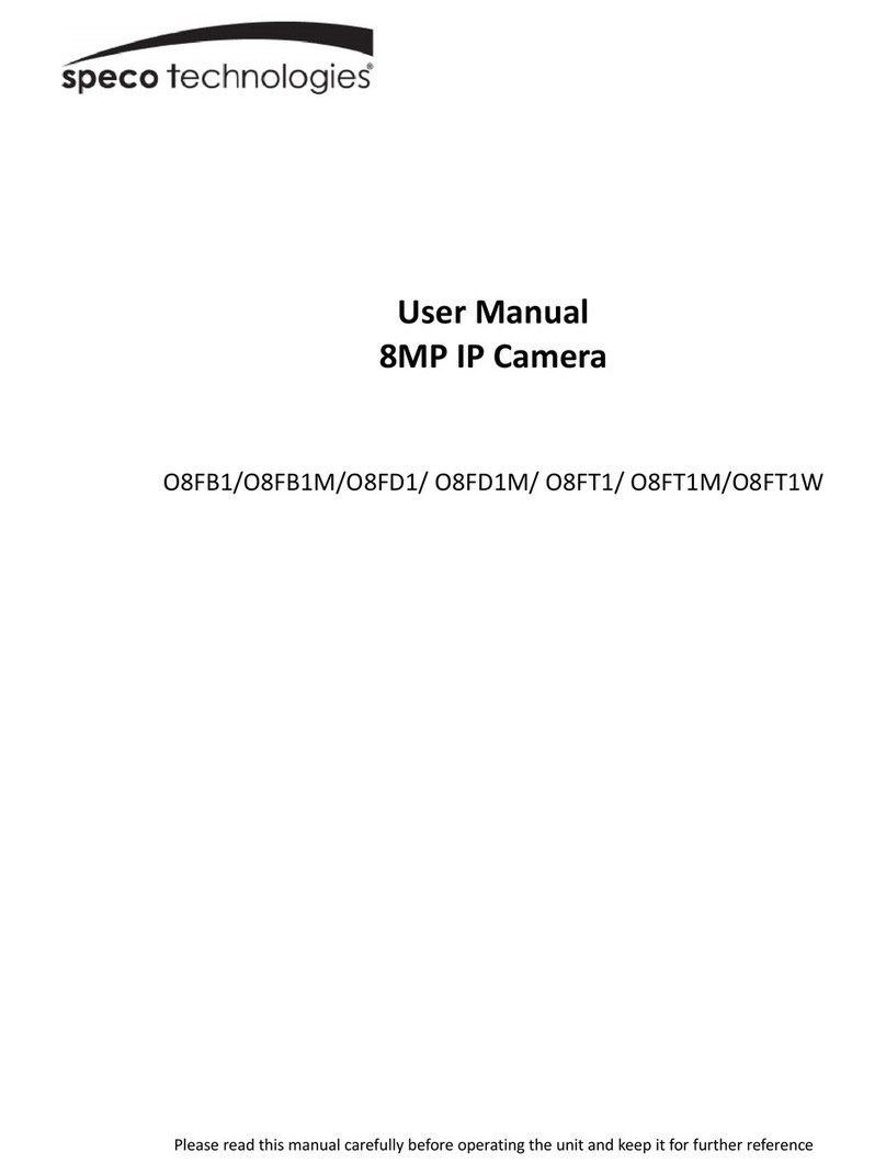 Speco O8FT1W User manual