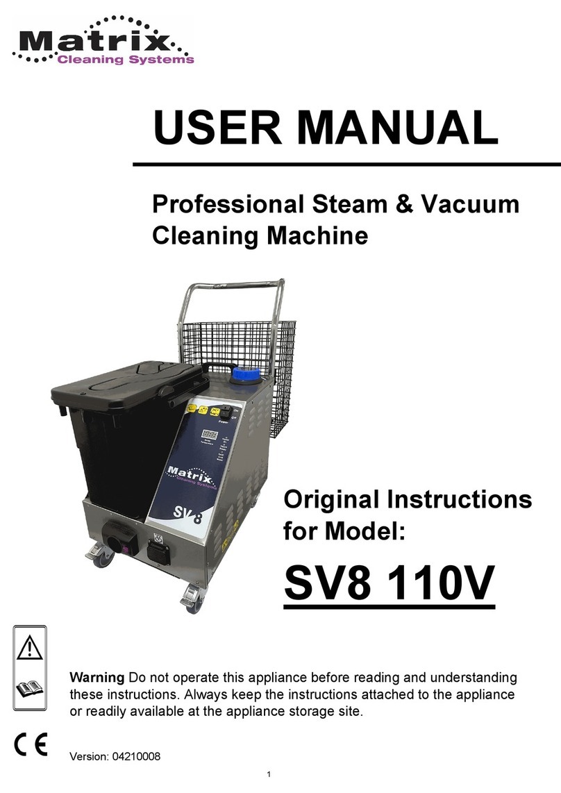 Matrix SV8 110V User manual