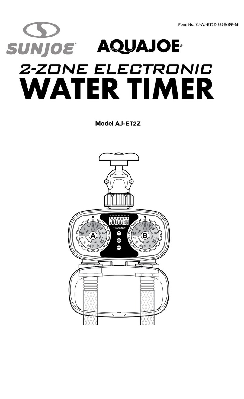 sunjoe AQUAJOE AJ-ET2Z manual