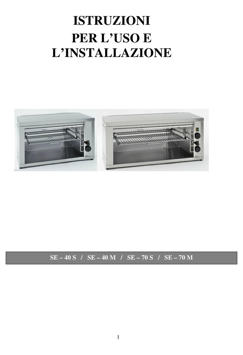 Lotus cookers SE 40 S manual