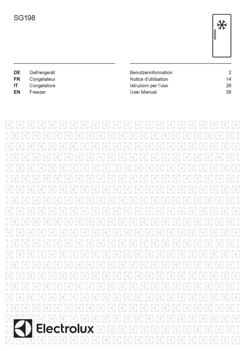 Electrolux SG198 User manual