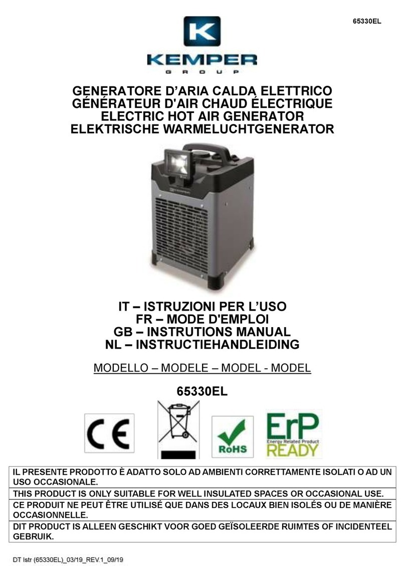 Kemper 65330EL instruction manual