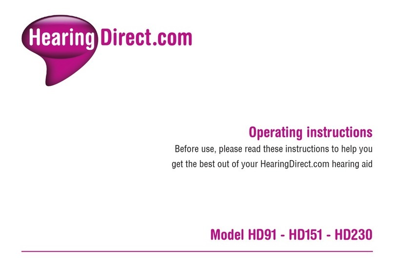 Hearing Direct.com HD230 User manual