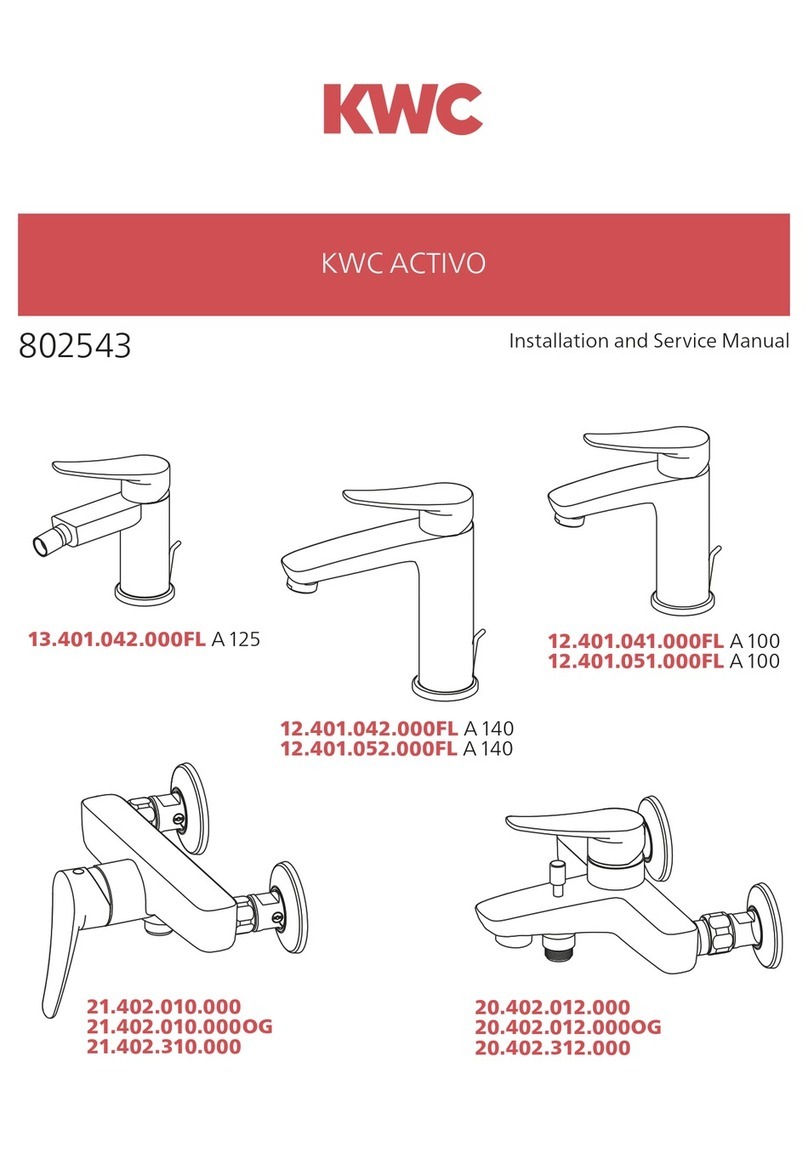 KWC A 140 Installation and service manual KWC A 140 Installation and service manual