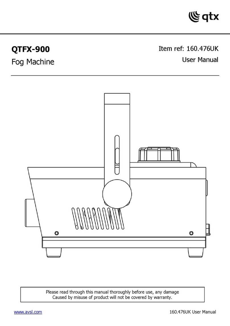 Qtx 160.476UK user manual