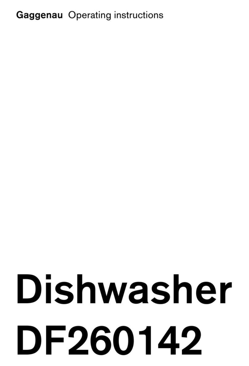 Gaggenau DF260142 User manual
