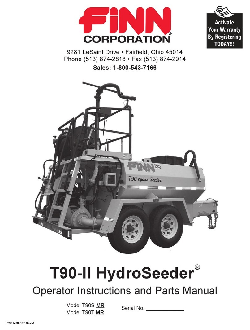 Finn T90S MR Operator Instructions And Parts Manual Finn T90S MR Operator Instructions And Parts Manual