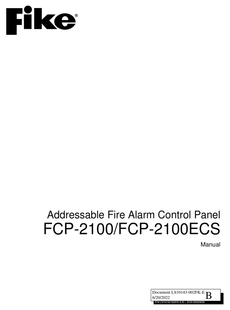 Fike FCP-2100ECS User manual