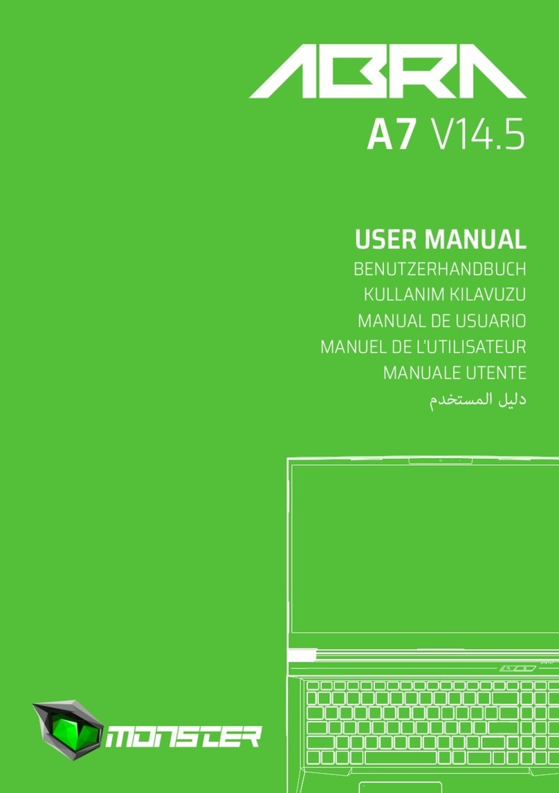 Monster ABRA A7 V14.5 User manual Monster ABRA A7 V14.5 User manual