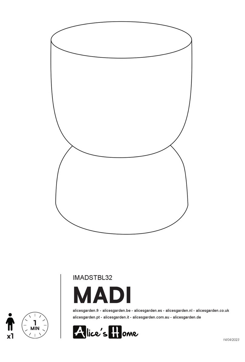 Alice's Home MADI IMADSTBL32 User manual Alice's Home MADI IMADSTBL32 User manual