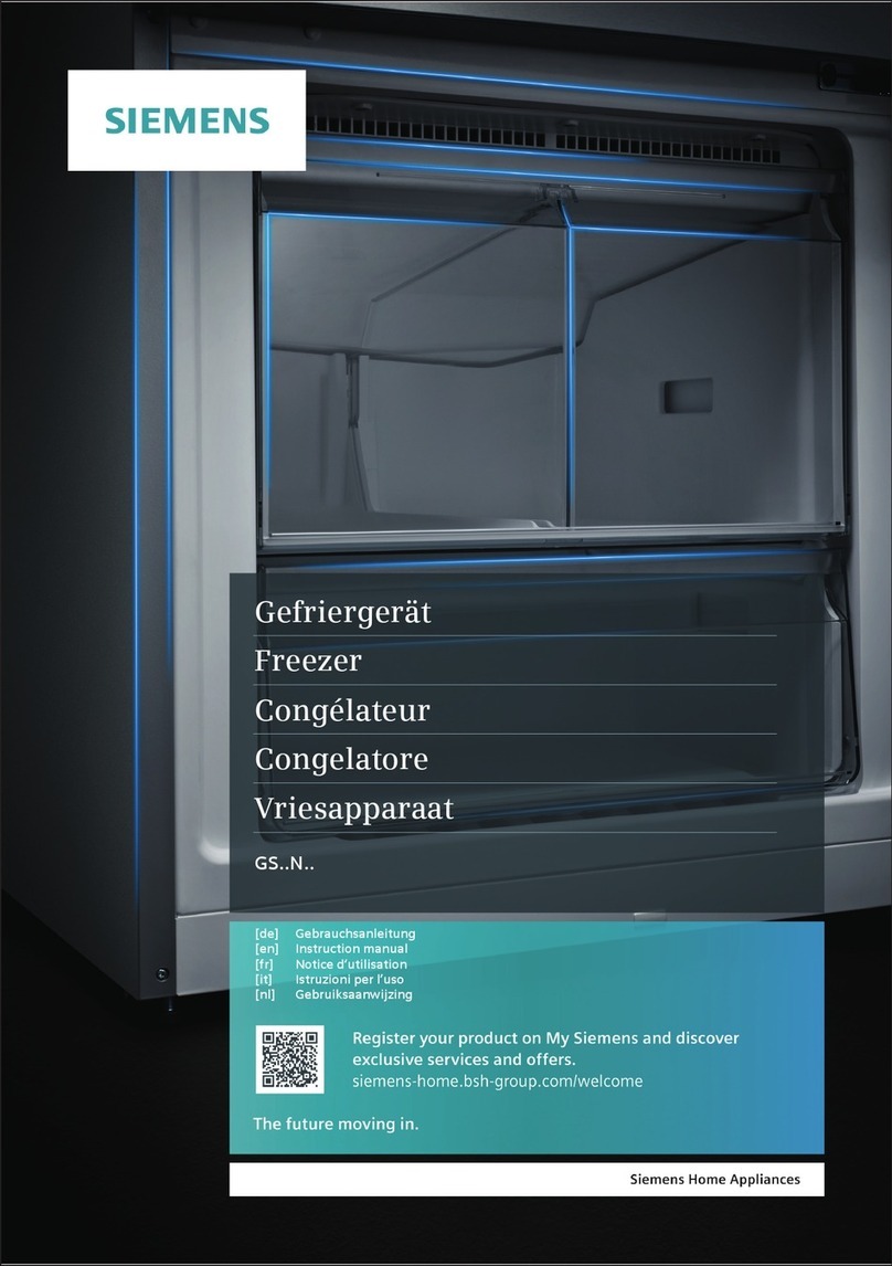 Siemens GS36NVXEV instruction manual