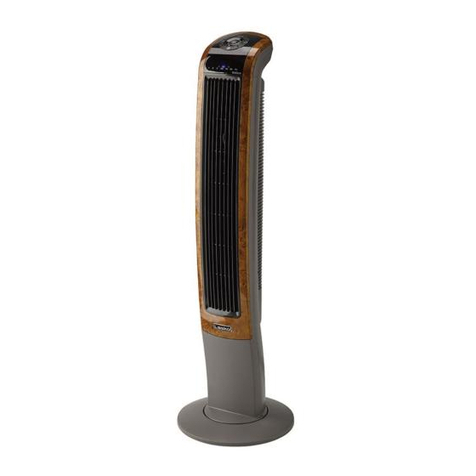 Lasko WIND CURVE 2654 User manual