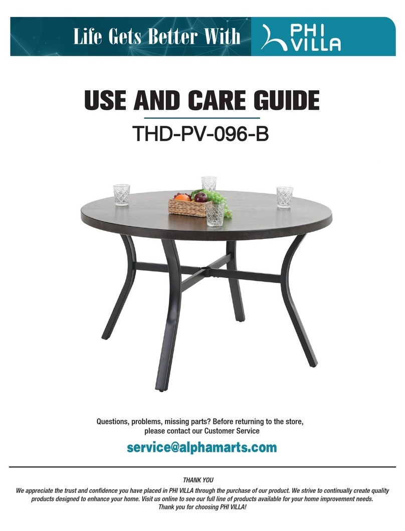 PHI VILLA THD-PV-096-B User manual