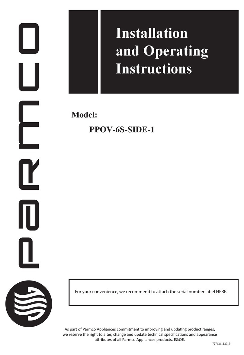 Parmco PPOV-6S-SIDE-1 User manual
